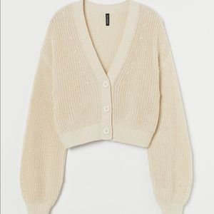 {any 5 for 25} H&M cropped boxy cardigan